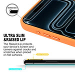 غطاء هاتف GEBEI من سلسلة الجاز مع حامل دوار 360 درجة وملمس جلدي مطفي مع MagSafe، لهواتف iPhone 17 Pro Max، iPhone 17 Pro