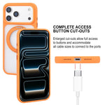 غطاء هاتف GEBEI من سلسلة الجاز مع حامل دوار 360 درجة وملمس جلدي مطفي مع MagSafe، لهواتف iPhone 17 Pro Max، iPhone 17 Pro