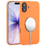 غطاء هاتف ماجسيف من السيليكون السائل بتغطية كاملة، لهواتف iPhone 17 Pro Max، iPhone 17 Pro، iPhone 17، iPhone Air