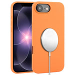 غطاء هاتف ماجسيف من السيليكون السائل بتغطية كاملة، لهواتف iPhone 17 Pro Max، iPhone 17 Pro، iPhone 17، iPhone Air