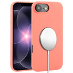 غطاء هاتف ماجسيف من السيليكون السائل بتغطية كاملة، لهواتف iPhone 17 Pro Max، iPhone 17 Pro، iPhone 17، iPhone Air