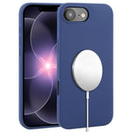 غطاء هاتف ماجسيف من السيليكون السائل بتغطية كاملة، لهواتف iPhone 17 Pro Max، iPhone 17 Pro، iPhone 17، iPhone Air