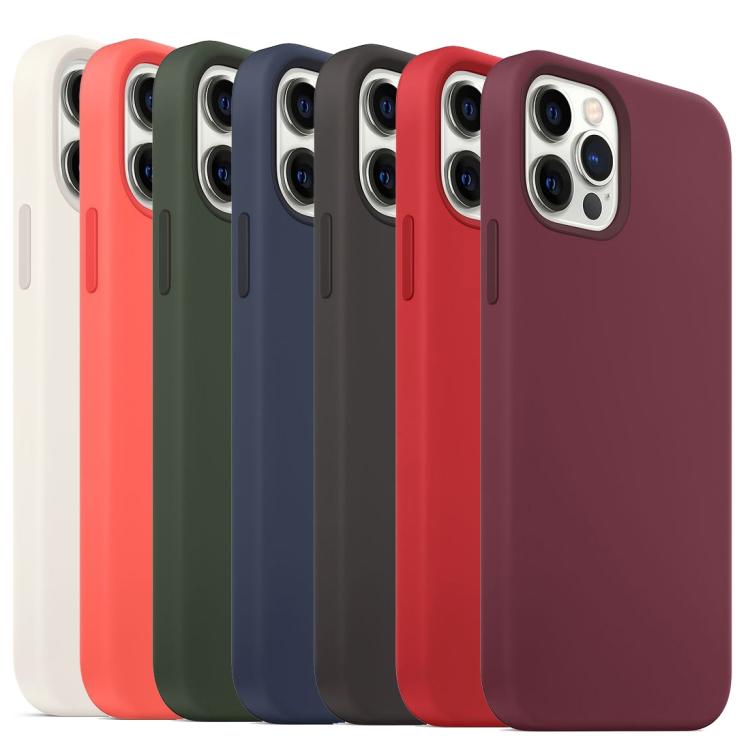 غطاء هاتف ماجسيف من السيليكون السائل بتغطية كاملة، لهواتف iPhone 17 Pro Max، iPhone 17 Pro، iPhone 17، iPhone Air