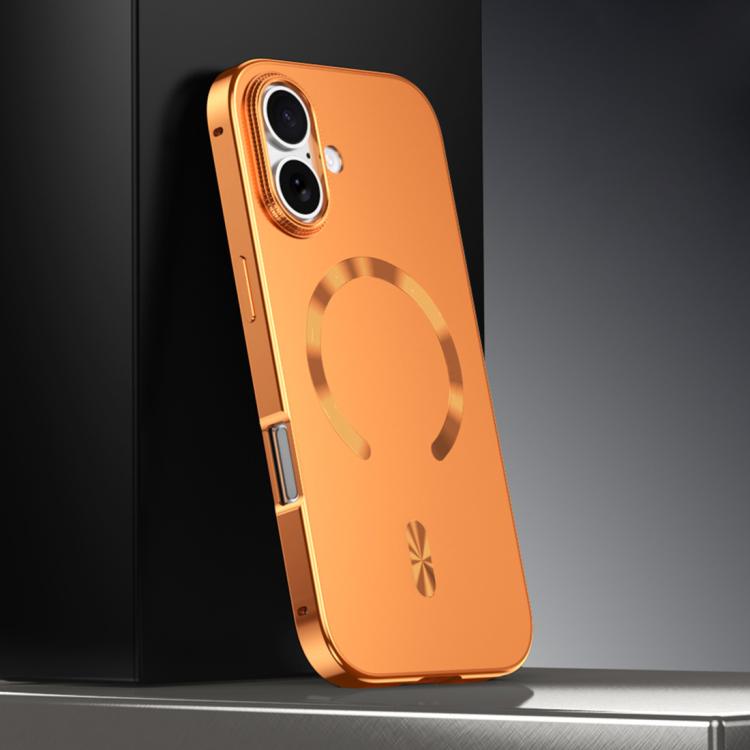 غطاء هاتف معدني من سبيكة ماجسيف مع درع مغناطيسي مطفي، لهواتف iPhone 17 Pro Max، iPhone 17 Pro، iPhone 17، iPhone Air، iPhone 16 Pro Max، iPhone 16 Pro، iPhone 15 Pro Max، iPhone 15 Pro