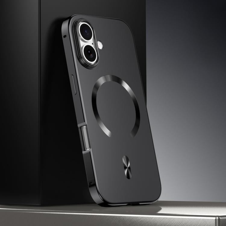 غطاء هاتف معدني من سبيكة ماجسيف مع درع مغناطيسي مطفي، لهواتف iPhone 17 Pro Max، iPhone 17 Pro، iPhone 17، iPhone Air، iPhone 16 Pro Max، iPhone 16 Pro، iPhone 15 Pro Max، iPhone 15 Pro