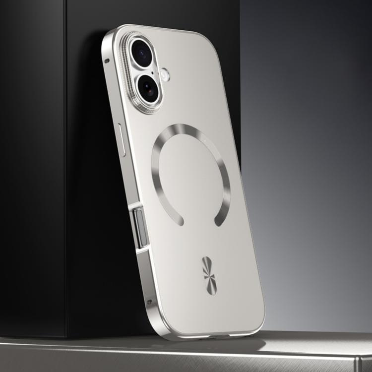 غطاء هاتف معدني من سبيكة ماجسيف مع درع مغناطيسي مطفي، لهواتف iPhone 17 Pro Max، iPhone 17 Pro، iPhone 17، iPhone Air، iPhone 16 Pro Max، iPhone 16 Pro، iPhone 15 Pro Max، iPhone 15 Pro