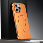 غطاء هاتف معدني من سبيكة ماجسيف مع درع مغناطيسي مطفي، لهواتف iPhone 17 Pro Max، iPhone 17 Pro، iPhone 17، iPhone Air، iPhone 16 Pro Max، iPhone 16 Pro، iPhone 15 Pro Max، iPhone 15 Pro