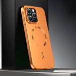 غطاء هاتف معدني من سبيكة ماجسيف مع درع مغناطيسي مطفي، لهواتف iPhone 17 Pro Max، iPhone 17 Pro، iPhone 17، iPhone Air، iPhone 16 Pro Max، iPhone 16 Pro، iPhone 15 Pro Max، iPhone 15 Pro