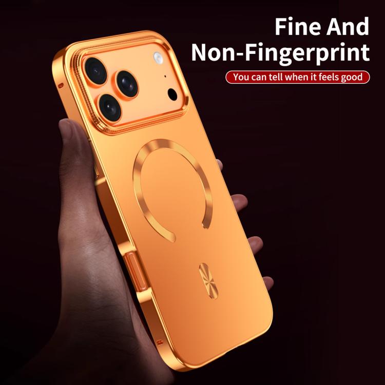 غطاء هاتف معدني من سبيكة ماجسيف مع درع مغناطيسي مطفي، لهواتف iPhone 17 Pro Max، iPhone 17 Pro، iPhone 17، iPhone Air، iPhone 16 Pro Max، iPhone 16 Pro، iPhone 15 Pro Max، iPhone 15 Pro