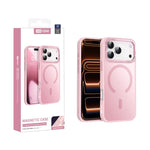 غطاء هاتف مغناطيسي بإطار عدسة معدني ملمس الجلد من XDcase، لهواتف iPhone 17 Pro Max، iPhone 17 Pro، iPhone 17