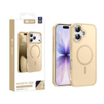 غطاء هاتف مغناطيسي بإطار عدسة معدني ملمس الجلد من XDcase، لهواتف iPhone 17 Pro Max، iPhone 17 Pro، iPhone 17