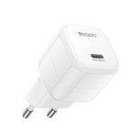 شاحن سريع صغير مكعب جليدي Yesido YC103 PD 35W Type-C، قابس الاتحاد الأوروبي