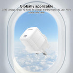 شاحن سريع صغير مكعب جليدي Yesido YC149 PD 35W Type-C، قابس المملكة المتحدة