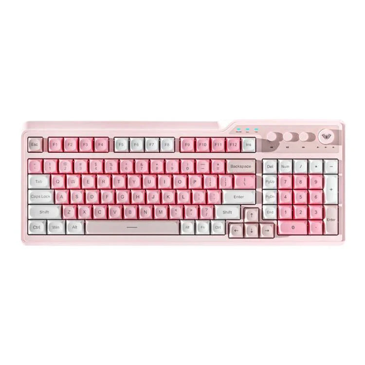 لوحة مفاتيح ألعاب AULA F3099 بإضاءة RGB و99 مفتاح وثلاثة أوضاع