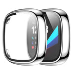 xDfind Tempered Film Integrated PC Watch Protective Cover, For Fitbit Versa 4, For Fitbit Versa 3
