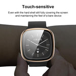 xDfind Tempered Film Integrated PC Watch Protective Cover, For Fitbit Versa 4, For Fitbit Versa 3
