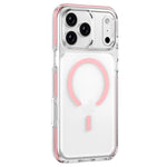 غطاء هاتف هجين من PC وTPU مع درع جليدي مغناطيسي، لجهاز iPhone 17 Pro Max، لجهاز iPhone 17 Pro، لجهاز iPhone Air