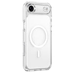 غطاء هاتف هجين من PC وTPU مع درع جليدي مغناطيسي، لجهاز iPhone 17 Pro Max، لجهاز iPhone 17 Pro، لجهاز iPhone Air