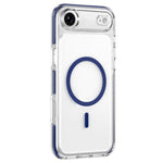 غطاء هاتف هجين من PC وTPU مع درع جليدي مغناطيسي، لجهاز iPhone 17 Pro Max، لجهاز iPhone 17 Pro، لجهاز iPhone Air