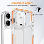 غطاء هاتف هجين من PC وTPU مع درع جليدي، لجهاز iPhone 17 Pro Max، لجهاز iPhone 17 Pro، لجهاز iPhone Air