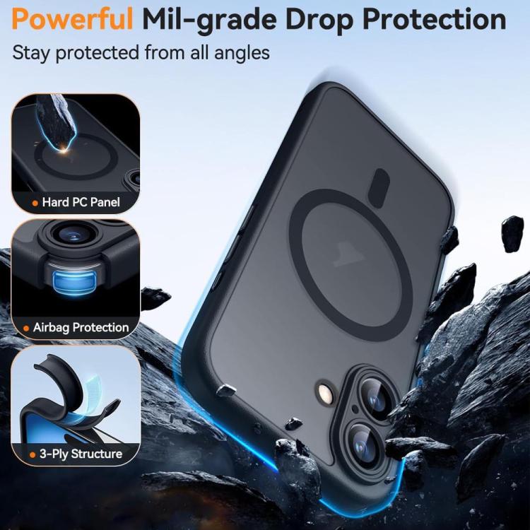 غطاء هاتف مغناطيسي مطفي بملمس يشبه الجلد من XDcase مع فيلم عدسة، لجهاز iPhone 17 Pro Max، لجهاز iPhone 17 Pro، لجهاز iPhone 17، لجهاز iPhone Air
