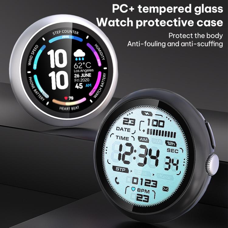 غطاء حماية ساعة xDfind من فيلم مقسى مع رش زيت مدمج، لساعات Google Pixel Watch 4 / 3 مقاس 45 مم، وللساعات 4 / 3 / 2 / 1 مقاس 41 مم