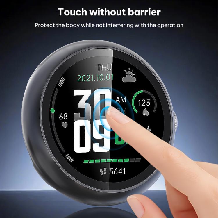 غطاء حماية ساعة xDfind من فيلم مقسى مع رش زيت مدمج، لساعات Google Pixel Watch 4 / 3 مقاس 45 مم، وللساعات 4 / 3 / 2 / 1 مقاس 41 مم