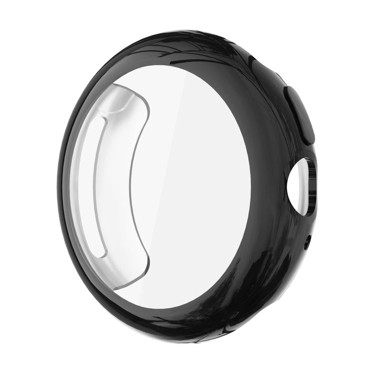 غطاء ساعة مدمج من TPU مع فيلم مقسى xDfind، لساعة Google Pixel 4 / 3 مقاس 45 مم، لساعة Google Pixel 4 / 3 / 2 / 1 مقاس 41 مم