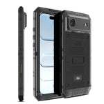 غطاء هاتف من السيليكون الهجين المعدني مقاوم لأربعة أنواع من الأضرار، لهواتف iPhone 17 Pro Max، iPhone 17 Pro، iPhone 17، iPhone Air
