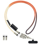كابل شحن متعدد الوظائف Type-C إلى Type-C مع حزام هاتف قابل للتعديل من MOCOME W3