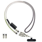 كابل شحن متعدد الوظائف Type-C إلى Type-C مع حزام هاتف قابل للتعديل من MOCOME W3