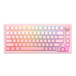 ONIKUMA MT707 لوحة مفاتيح ألعاب ميكانيكية ثلاثية الوضع مع 82 مفتاح RGB