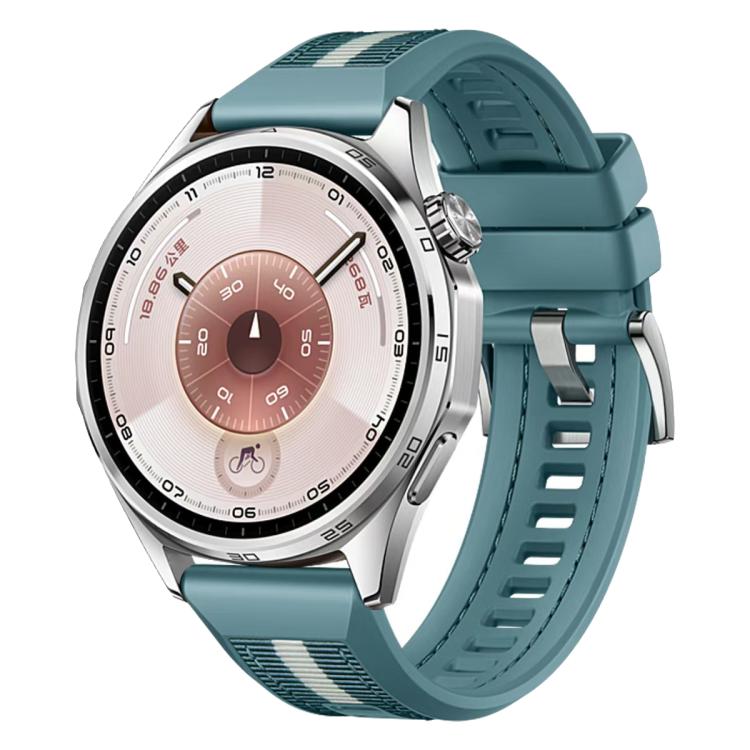 xDfind Braid Nylon Hybrid Silicone Watch Band, For Huawei Watch GT 6 / 5 / 4 / 3 46mm