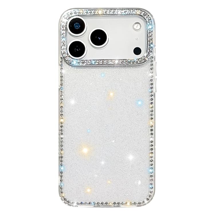 غطاء هاتف هجين من TPU وPC مع تقنية IMD على الوجهين مزين بأحجار الراين، لهواتف iPhone 17 Pro Max، iPhone 17 Pro، iPhone 17، iPhone Air، iPhone 16 Pro Max، iPhone 16 Pro، iPhone 16 Plus، iPhone 16