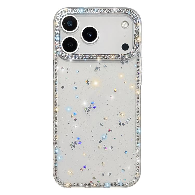 غطاء هاتف هجين من TPU وPC مع تقنية IMD على الوجهين مزين بأحجار الراين، لهواتف iPhone 17 Pro Max، iPhone 17 Pro، iPhone 17، iPhone Air، iPhone 16 Pro Max، iPhone 16 Pro، iPhone 16 Plus، iPhone 16