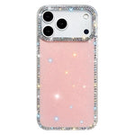 غطاء هاتف هجين من TPU وPC مع تقنية IMD على الوجهين مزين بأحجار الراين، لهواتف iPhone 17 Pro Max، iPhone 17 Pro، iPhone 17، iPhone Air، iPhone 16 Pro Max، iPhone 16 Pro، iPhone 16 Plus، iPhone 16