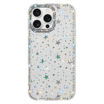 غطاء هاتف هجين من TPU وPC مع تقنية IMD على الوجهين مزين بأحجار الراين، لهواتف iPhone 17 Pro Max، iPhone 17 Pro، iPhone 17، iPhone Air، iPhone 16 Pro Max، iPhone 16 Pro، iPhone 16 Plus، iPhone 16