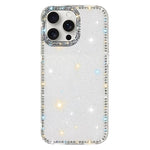 غطاء هاتف هجين من TPU وPC مع تقنية IMD على الوجهين مزين بأحجار الراين، لهواتف iPhone 15 Pro Max، iPhone 15 Pro، iPhone 15، iPhone 14، iPhone 14 Pro، iPhone 14 Pro Max، iPhone 13 Pro Max، iPhone 13 Pro