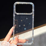 غطاء هاتف هجين من TPU وPC مع تقنية IMD على الوجهين مزين بأحجار الراين، لهواتف iPhone 15 Pro Max، iPhone 15 Pro، iPhone 15، iPhone 14، iPhone 14 Pro، iPhone 14 Pro Max، iPhone 13 Pro Max، iPhone 13 Pro