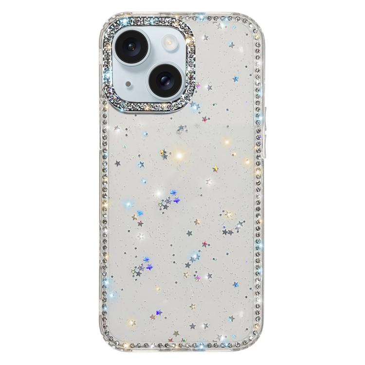 غطاء هاتف هجين من TPU وPC مع تقنية IMD على الوجهين مزين بأحجار الراين، لهواتف iPhone 15 Pro Max، iPhone 15 Pro، iPhone 15، iPhone 14، iPhone 14 Pro، iPhone 14 Pro Max، iPhone 13 Pro Max، iPhone 13 Pro