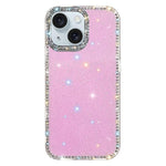 غطاء هاتف هجين من TPU وPC مع تقنية IMD على الوجهين مزين بأحجار الراين، لهواتف iPhone 15 Pro Max، iPhone 15 Pro، iPhone 15، iPhone 14، iPhone 14 Pro، iPhone 14 Pro Max، iPhone 13 Pro Max، iPhone 13 Pro
