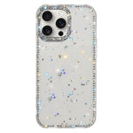 غطاء هاتف هجين من TPU وPC مع تقنية IMD على الوجهين مزين بأحجار الراين، لهواتف iPhone 15 Pro Max، iPhone 15 Pro، iPhone 15، iPhone 14، iPhone 14 Pro، iPhone 14 Pro Max، iPhone 13 Pro Max، iPhone 13 Pro