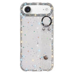 غطاء هاتف مع حامل سوار لامع من حجر الراين، لهواتف iPhone 17 Pro، iPhone 17، iPhone Air، iPhone 16 Pro Max، iPhone 16 Pro، iPhone 16 Plus، iPhone 16، iPhone 15 Pro Max