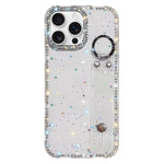 غطاء هاتف مع حامل سوار لامع من حجر الراين، لهواتف iPhone 17 Pro، iPhone 17، iPhone Air، iPhone 16 Pro Max، iPhone 16 Pro، iPhone 16 Plus، iPhone 16، iPhone 15 Pro Max