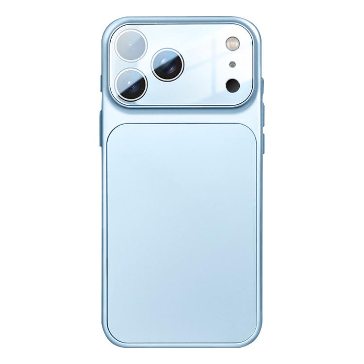 غطاء هاتف هجين من TPU مع أكريليك غير لامع وفيلم عدسة، لهواتف iPhone 17 Pro Max، iPhone 17 Pro