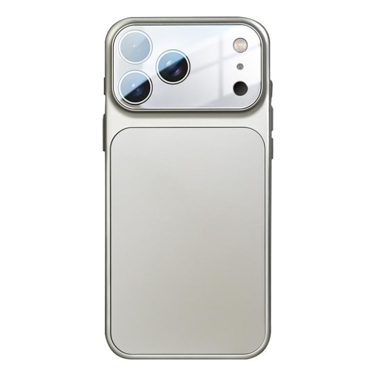 غطاء هاتف هجين من TPU مع أكريليك غير لامع وفيلم عدسة، لهواتف iPhone 17 Pro Max، iPhone 17 Pro