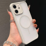 غطاء هاتف مغناطيسي بملمس تبريد للجلد، لهواتف iPhone 12، iPhone 12 Pro Max، iPhone 12 Pro، iPhone 11 Pro Max، iPhone 11، iPhone 11 Pro