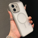 غطاء هاتف مغناطيسي بملمس تبريد للجلد، لهواتف iPhone 12، iPhone 12 Pro Max، iPhone 12 Pro، iPhone 11 Pro Max، iPhone 11، iPhone 11 Pro