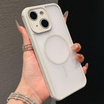 غطاء هاتف مغناطيسي بملمس تبريد للجلد، لهواتف iPhone 17 Pro Max، iPhone 17 Pro، iPhone Air، iPhone 16 Pro Max، iPhone 16 Pro، iPhone 15 Pro Max، iPhone 15 Pro، iPhone 15 Plus