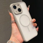 غطاء هاتف مغناطيسي بملمس تبريد للجلد، لهواتف iPhone 17 Pro Max، iPhone 17 Pro، iPhone Air، iPhone 16 Pro Max، iPhone 16 Pro، iPhone 15 Pro Max، iPhone 15 Pro، iPhone 15 Plus